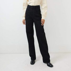 Lemaire High Waisted Wide Leg Jeans